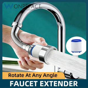 Premium Kitchen Faucet Water Filter Purifier 360° Flexible Splash-proof Tap Extension 3 Modes High Pressure