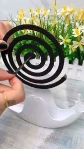 LOVIDA MALAYSIA Home Living Snail Coil Burner Holder Mosquito Fireproof Coil Ash Storage Rack Pemegang Lingkaran Nyamuk 蚊香架