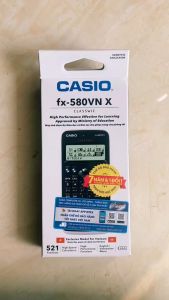 Máy tính casio FX-580VN X dành cho học sinh cấp 3 máy bảo hành 7 năm