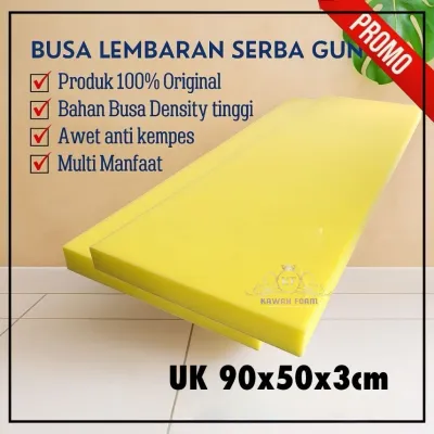 Busa Lembaran INOAC Ukuran 90x50x3cm Anti Kempes Super Nyaman