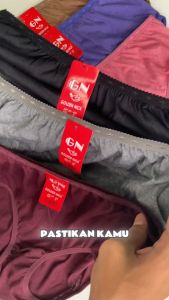 Golden Nick CD 939 Celana Dalam Wanita Bahan Katun Adem Nyaman Dipakai Pakaian Dalam Wanita - 6 pcs