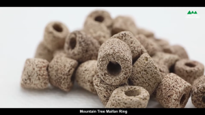MOUNTAIN TREE Maifan Ring 1L Filter Media | Mineral Ceramic Bio Media | Beneficial Bacteria Filter for Koi Pond Aquarium & Canister Filter