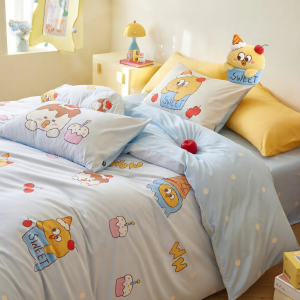DOHIA | Cartoon A-class Pure Cotton Bedding Set