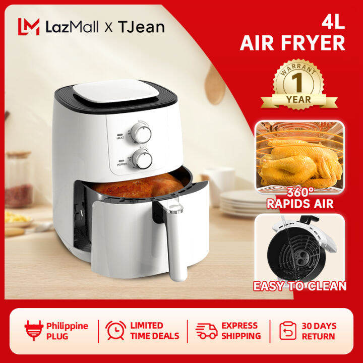 TJean 5L Air Fryer Multi-Function Oil-free Home Healthy Fryer Fries ...