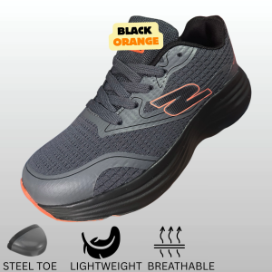 S.K.E.C.H.E.R.S WOMEN WORK SHOES STEEL TO LIGHWEIGHT