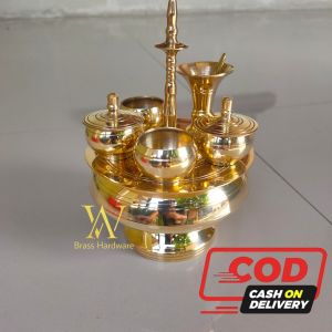 Tempat Sirih Kuningan Kinang Antik Ukuran Kecil 1 pcs