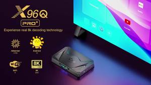 X96 | X96Q Pro+ TV Box Android 14 Allwinner H728 Octa Core 4GB 32GB WiFi 6 Dual Band 1000M LAN 4K BT5.0 USB3.0 Smart Media Player