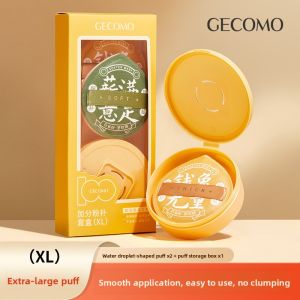 MONLEYTA | Egg Yolk Pineapple Tart Sponge Air Cushion Loose Powder Puff Foundation Liquid Cake Special Dry Wet Dual Purpose Beauty Makeup