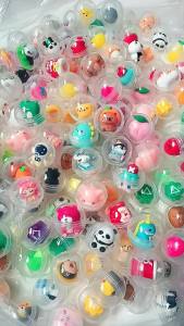 32mm Transparent Twisted Egg for Mini Claw Machine Toys Accessories Cute Animal Plush Dolls Doll Kids Arcade Crane Machine Gift