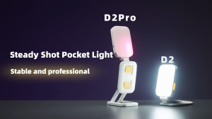 MeeGoo Phone Holder Portable with RGB light live stream Holder For TikTok live