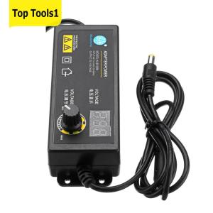 3-36V 60W Power Adapter Adjustable Voltage with Display Screen US Plug