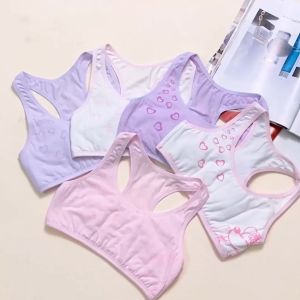 Áo Lót Học Sinh CoandCom Cotton 2 Lớp Đệm Mỏng  Mềm Mịn Co Giãn Thấm Hút Vượt Trội AL5061