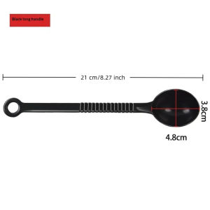 【M】Baking Tools 10g Measuring Spoon 10Pcs Non-slip Long Handle Coffee/Black Coffee Scoop Plastic Hangable Sugar Scoop Kitchen