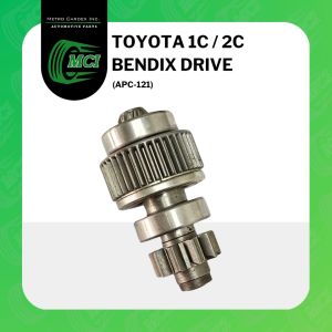 BENDIX DRIVE for Toyota 1C / 2C APC-121 vindex drive starter motor engine clutch reduction type