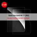 2 Miếng Dán Bảo Vệ Màn Hình Kính Cường Lực Cho iPad Air Pro 13 11 12.9 Tương Thích Với 9th Gen 10th Gen 7th Gen 6th Gen Mini M4 M2 - Chống Trầy Xước Siêu Rõ. 