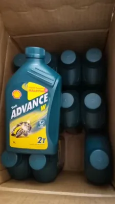 2T SHELL W MOTORCYCLE OIL 2T