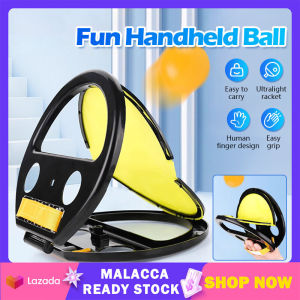 Childrens Hand Grasping Toss and Catch Ball Games Outdoor Garden Parent Child Interaction Receiving Sports Training Educational Sports Table Tennis Handheld Ball Toy