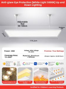 ZHENNIU | Full Spectrum Stepless Dimming Class Room Hanging Light