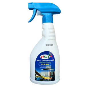 Tẩy Dầu Mỡ Nhà Bếp HGO Làm Sạch Máy Hút Mùi Bếp Gas Bếp Từ Xoong Nồi Tường Bếp 500ml