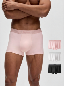 Bananain | Mens Pure Cotton Breathable Boxer Briefs