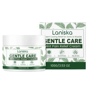 Laniska Body Care Cream Cooling Massage Cream Support Knee Lumbar Neck Cervical Muscle Comfort Help Reduce Body Discomfort 100g