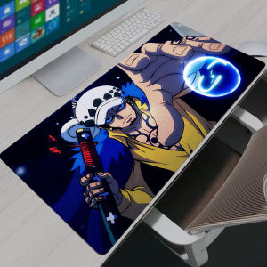 Bandai | One Piece Trafalgar D Water Law Gaming Mouse Pad Gamer Home Computer HD Mousepad Keyboard Pad Carpet Non-Slip Office Mouse Mats