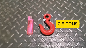 Alloy Steel Gravity Crane Rigging Hook Snap Tone for Industry Ship Round Fixed-Eye Lifting Hooks