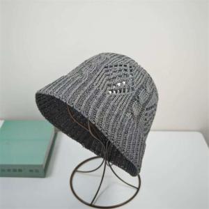 New Knitted Fisherman Hat Fashion Hollow out Hook Flower Pot Hat Face Slimming Spring Autumn Versatile Outdoor Cold Hat