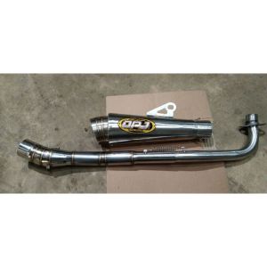Knalpot DPJ Jiksow Engkher engkher C70 Jupiter z Revo Grand Astrea Supra X Blade Smash Titan