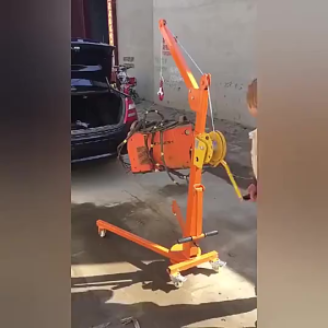 【Special Offer】CHUANGCHAO 1200/2600LBS winch pulley Manual Winch Heavy Duty Hand Crank Winch Automatic Brake Ratchet Switch With Hook Ratchet Switch With Hook
