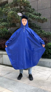 เสื้อกันฝนมอเตอร์ไซค์ กันฝนหนัก poncho ผู้ชายผู้หญิง เสื้นกันฝนผู้ใหญ่ เพิ่มความใหญ่และความหนา