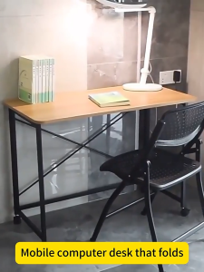 Nicedeal Modern Simple Home Office Computer Desk Folding Portable Laptop Table