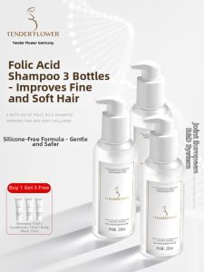 TENDERFLOWER | Folic Acid Fortified Shampoo for Pre-pregnancy