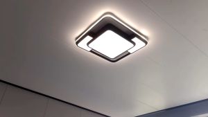 YHLAMP【3 Year Warranty】46W Ultra-thin Ceiling Lamp for Dining Table for Ceiling Tricolor Modern Chandelier LED Aisle Ceiling Lights Home Lighting Led Surface Mounted for Living Room lamp bedroom Lights Corridor Light Balcony Lights