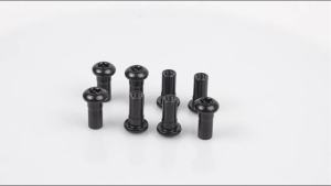 Door Hinge Nuts Replacement Screws Black For 2018-2025 Jeep Wrangler JL JLU Sport Sahara Freedom Rubicon Unlimited 2-Door 4-Door