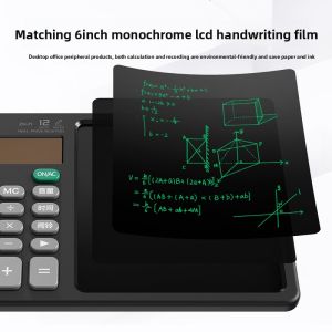 MONLEYTA | Desktop Calculator With Writing Board Office Specialized Accounting Finance Advanced Smart Memo Business Multi Function Writing Board Draft Accounting Home Computer