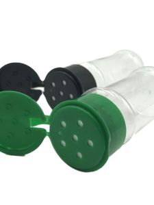 100ml Plastic Seasoning Bottle Pepper Salt Bottle Barbecue Seasoning Bottle Kitchen Storage Container Non-Electric Cooking Utensil