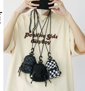 New Arrival Lightweight Coin Purse Bum Bag Fashion Earphone Bag Casual Bag Card Holder Mini Key Case Pendant Bag Halterneck