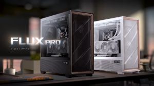 ANTEC FLUX PRO | BLACK / WHITE | PRE-INSTALLED 6X PWM FAN | FULL-TOWER E-ATX DESKTOP CASE