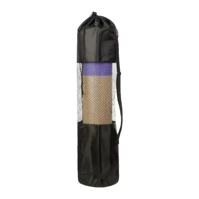 Yoga Mat Bag with Mesh Window Oxford Cloth Lightweight Waterproof for Gym Beach Travel Yoga Strap Storage