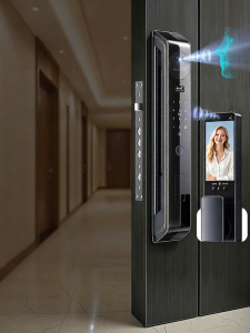 JIAYUN | Fingerprint and Face Recognition Smart Door Lock with Surveillance Camera
