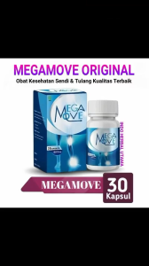 Jual Megamove Suplemen Herbal Atasi Nyeri Tulang Sendi & Asam Urat