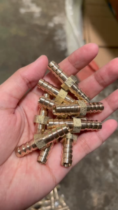 Nepel Sambungan Selang Lurus Diameter 8mm Untuk Selang 1/4