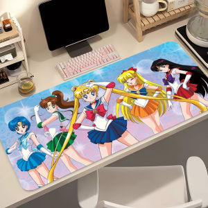 Bandai | Bàn Di Chuột Chơi Game Cỡ Lớn Có Phần Kê Cổ Tay Chất Liệu Cao Su Thiết Kế Sailor Moon Dành Cho Esports