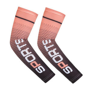 ปลอกแขนป้องกันรังสียูวี - ปลอกแขนกีฬาระบายความร้อนด้วยผ้าไหมน้ําแข็ง กันลื่นและครีมกันแดดสําหรับผู้ชายผู้หญิง การวิ่งปั่นจักรยานกลางแจ้ง