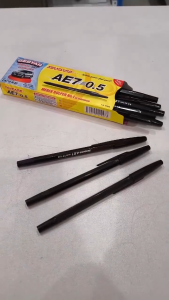Pulpen Standard - Ballpoint Standard AE-7 warna Hitam (Pack 12 pcs)