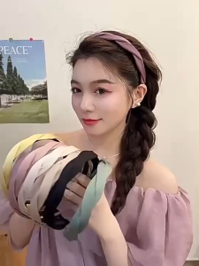 🎀KAYKAI🎀 ที่คาดผมแฟชั่น สไตล์เกาหลี เบาสบายไม่บีบหัว ไม่กินเส้นผม สำหรับผู้หญิง พร้อมส่งในไทย #F10