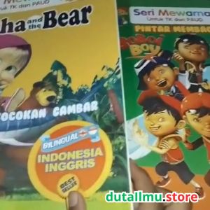 BUKU ANAK Seri Pintar Mewarnai Paling Lengkap