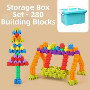 DUOKA | Educational Gender-Neutral Large-Piece Building Blocks Hexagonal