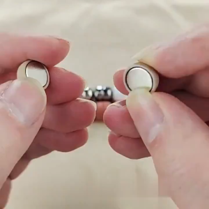 FH-C1350 Pin Magnet Hijab Mini Super Kuat Bros Elegan Syal Selendang Muslim Anti Slip Klip Aksesoris